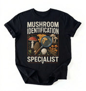 Mushroom Identification Specialist Shirt | Funny Foraging Shirt Gift