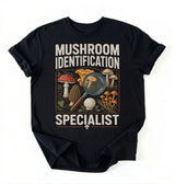 Mushroom Identification Specialist Shirt | Funny Foraging Shirt Gift