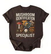 Mushroom Identification Specialist Shirt | Funny Foraging Shirt Gift
