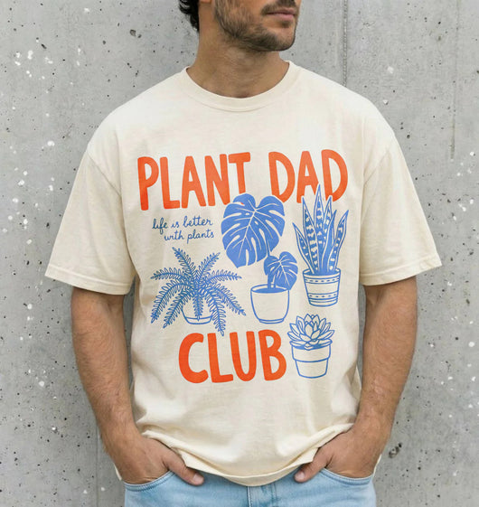 Plant Dad Club Shirt | Funny Plant Lover Gift