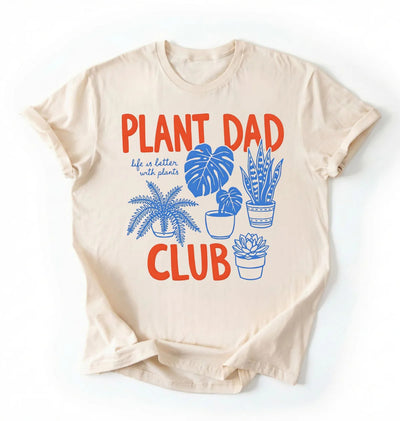 Plant Dad Club Shirt | Funny Plant Lover Gift