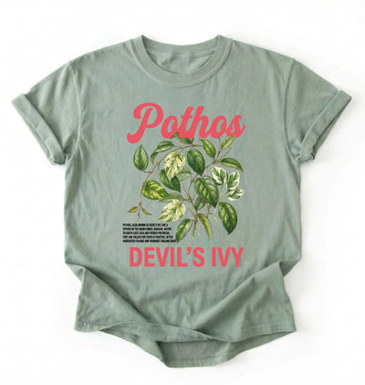 Pothos Devil’s Ivy Shirt | Plant Lover Houseplant Gift