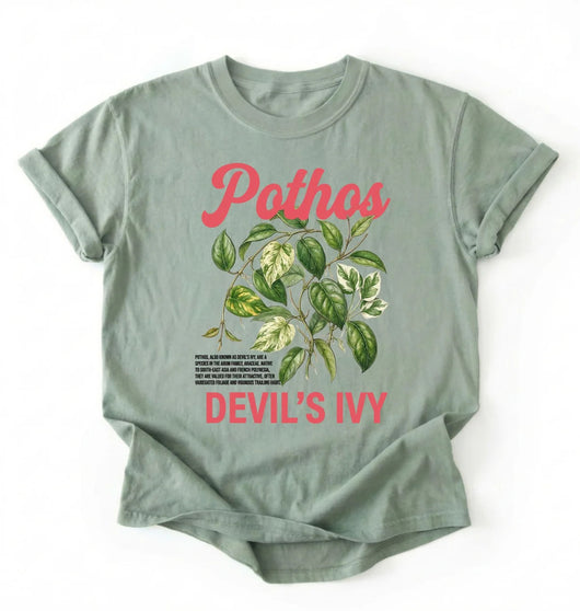 Pothos Devil’s Ivy Shirt | Plant Lover Houseplant Gift