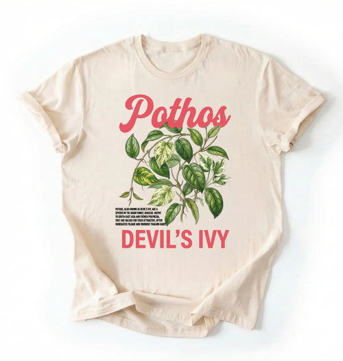Pothos Devil’s Ivy Shirt | Plant Lover Houseplant Gift
