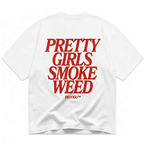 Pretty Girls Smoke Weed Too T-Shirt