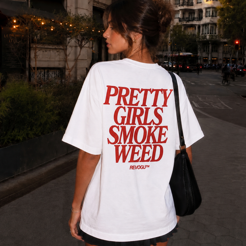 Pretty Girls Smoke Weed Too T-Shirt