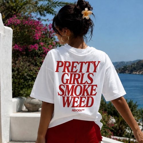 Pretty Girls Smoke Weed Too T-Shirt