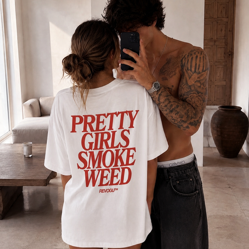 Pretty Girls Smoke Weed Too T-Shirt