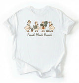 Proud Plant Parent T-Shirt | Cute Duck Plant Lover Gift