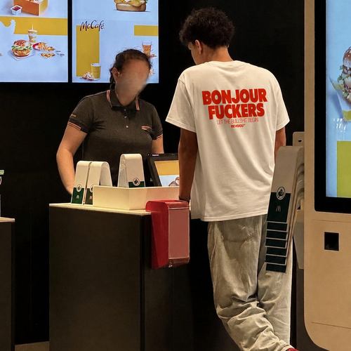 BONJOUR FUCKERS SHIRT