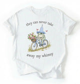 They Can Never Take Away My Whimsy Frog Shirt | Cottagecore Frogcore Gift